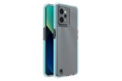 Mobil - Covers & Cases - Hurtel Spring Case for Realme C31 Silicone Cover with Frame Light Blue - 9145576265093