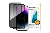 Mobil - Beskyttelsesglas - Wozinsky Privacy Glass Tempered Glass Privacy Glass for iPhone 17 Pro Max Set of 2 - 5907769380204