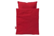 Dukkehus & tilbehør - Krea Doll Bed Linen Red - 36-2048