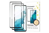 Mobil - Beskyttelsesglas - Wozinsky Full Glue Tempered Glass for Samsung Galaxy S26 Compatible with Fingerprint Reader 2 Pcs - 5907769386817