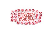 Kreativt Legetøj - Colorations - Easy Grip Capital Letters Stamps 26 pcs. - CHUPSTMP