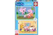 Puslespil - Educa 2X48 Peppa Pig - 20327