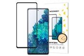 Mobil - Beskyttelsesglas - Wozinsky Super Durable Full Glue Tempered Glass Full Screen With Frame Case Friendly Samsung Galaxy S20 FE Black - 9111201915237