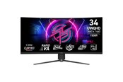 Skærm - 34" MSI MPG 346CQRF X24 - 3440x1440 (UWQHD) - 240Hz - VA - 98W USB-C - MPG 346CQRF X24