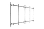 Vægbeslag, AV-Beslag & AV-Møbler - Multibrackets M Pro Series mounting kit - open frame - for 4x4 LED video wall - fine tune adjustment mounting depth: 30 mm - black - Max - recommended for 108" - 7340234811571