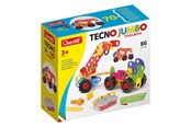 Konstruktionslegetøj - Quercetti Tecno Jumbo with Storage Box 84pcs. - 06150