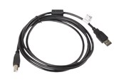 USB kabel - Lanberg - USB cable - USB to USB Type B - 1.8 m - CA-USBA-11CC-0018-BK