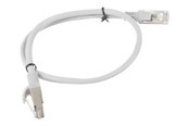 Netværkskabel - Lanberg patch cable - 50 cm - grey RAL 7035 - Grå - 0.5m - PCU6-10CC-0050-S