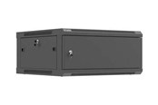 Rack skabe - Lanberg WF01 Series - rack - 600x600 flat pack with metal door - 4U - WF01-6604-00B