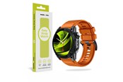 Smartwatch - Tilbehør - Mobile Origin Easy Strap Silicone Watch 22mm Orange - MO-ESS-22-ORG