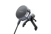 Mobil - Adaptere & Opladere - Spigen Essential MagSafe Peltier Wireless Car Charger EV25MFAQ - black - Air vent - ACP10511