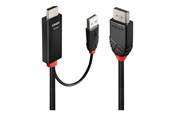 Skærmkabel - Lindy adapter cable - 1 m - 41498