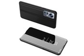 Mobil - Covers & Cases - Hurtel Clear View Case Cover for Xiaomi 12 Lite Cover with a Flap Black - 5907769349379