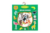 Hobby artikler - Wins Holland Wild Animals - 200 Removable Stickers - PT2331