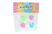 Små gaver til børn - Jono Toys Pinch Family - Animal Paw Squishy - 4 pcs. - 9974