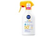 Ansigtspleje - Nivea Kids Sensitive Trigger Spray SPF50+ 250ml - 4006000233826