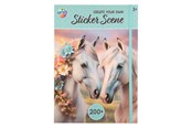 Hobby artikler - Creative Craft Group Sticker scene book A4 200+ stickers - 190003