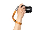 Kameraremme - Peak Design Cuff Leather Camera Strap Wrist - Amber - LRS-WR-AM-1