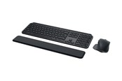 Tastatur - Logitech MX Keys S Combo Graphite - CH - Tastatur & Mus sæt - Schweizisk - Sort - 920-011608