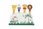 Babylegetøj - Small Foot - Wooden Animal Shape Game Safari FSC - 12758