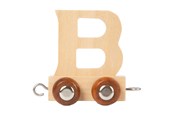 Babylegetøj - Small Foot - Wooden Letter Train - B - 12 pieces - 7461-display12