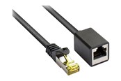 Netværkskabel - Alcasa electronik Good Connections RNS patch extension cable - 50 cm - black - Sort - 0.5 meter - 8070VR-005S