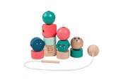 Babylegetøj - BS Toys Wooden Beads Junior - 13pcs. - 8717775445333