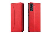 Mobil - Covers & Cases - Hurtel Magnet Fancy Case for Samsung Galaxy S23+ Flip Cover Wallet Stand Red - 9145576271490