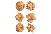 Puslespil - Toi-Toys Wooden Brain Puzzle Wood - 42058Z