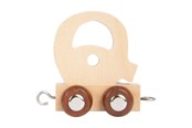Trælegetøj - Small Foot - Wooden Letter Train - Q - 12 pieces - 7476-display12