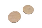 Trælegetøj - Playwood Wooden Coaster Round - SL094