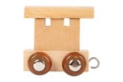 Trælegetøj - Small Foot - Wooden Letter Train Wagon - Pack of 12 - 7487-display12