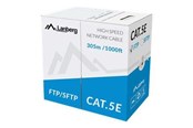 Netværkskabel - Lanberg bulk cable - 305 m - grey RAL 7035 - Grå - 305m - LCF5-10CC-0305-S