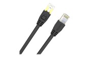 Netværkskabel - Unitek patch cable - 3 m - black - Sort - 3m - C1811EBK