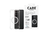 Mobil - Covers & Cases - CARE by PanzerGlass Samba Case Transparent w. White Qi Samsung Galaxy S26 - CR68116