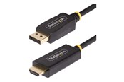 Skærmkabel - StarTech.com adapter cable - DisplayPort / HDMI - 4 m - 4M-DP-HDMI-4K60-HDR