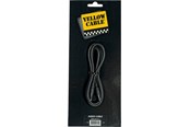 Audio kabel - Yellow Cable K17-1 - 3,5mm. TRS Mini-Jack kabel 1m. - ECO K17-1