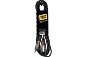Audio kabel - Yellow Cable K06M-3 - 2 x RCA - 3,5mm. TRS mini-jack-kabel 3. - ECO K06M-3