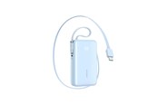 Powerbank - Joyroom JR-PR2L 10000mAh 35W Power Bank with Built-in Retractable USB-C Cable and USB-C Lanyard Cable - Blue - 10000 mAh - JR-PR2 blue
