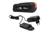 Akku & Lader - Gardena Starter kit P4A 1 x system battery PBA 18V/45 2.5 Ah + quick charger AL 18V-20 - 14917-20.000.00