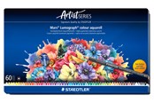 Skrive- og Tegneværktøjer - Staedtler Farveblyanter akvarel x 60 100% PEFC - 104 M60