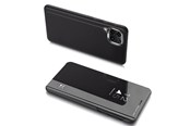 Mobil - Covers & Cases - Hurtel Clear View Case Cover for Samsung Galaxy A22 4G Black - 5907769330698