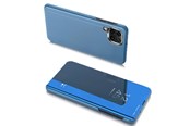 Mobil - Covers & Cases - Hurtel Clear View Case Cover for Samsung Galaxy A22 4G Blue - 5907769330704