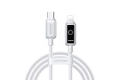 USB kabel - Joyroom S-A55 StarFlight 30W USB-C - Lightning cable 1.2m - white - S-A55 C-L 30W 1.2m white