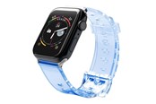 Smartwatch - Tilbehør - Hurtel Strap Light Replacement Band Strap for Watch 6 / 5 / 4 / 3 / 2 / SE (40mm / 38mm) Blue - 5907769332784