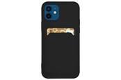 Mobil - Covers & Cases - Hurtel Card Case Silicone Wallet With Card Slot Documents For Samsung Galaxy A42 5G Black - 5907769333415