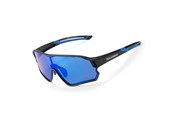 Sport & Fitness - Rockbros 14110009001 polarized cycling glasses for children 8-14 years old - black and blue - Rockbros-14110009001