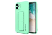 Mobil - Covers & Cases - Wozinsky Kickstand Case Silicone Case with Stand Samsung Galaxy A22 4G Mint Case - 9145576226889