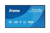 Digital skiltning & Hotel - iiyama ProLite LH5575UHS-B2AG 55" Class (54.6" viewable) LED-backlit LCD display - 4K - for digital signage - LH5575UHS-B2AG