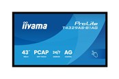 Digital skiltning & Hotel - iiyama ProLite T4329AS-B1AG 43" Class (42.5" viewable) LED-backlit LCD display - 4K - for digital signage - T4329AS-B1AG